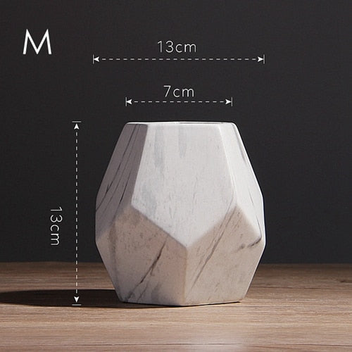 MODERN GEOMETRIC VASE