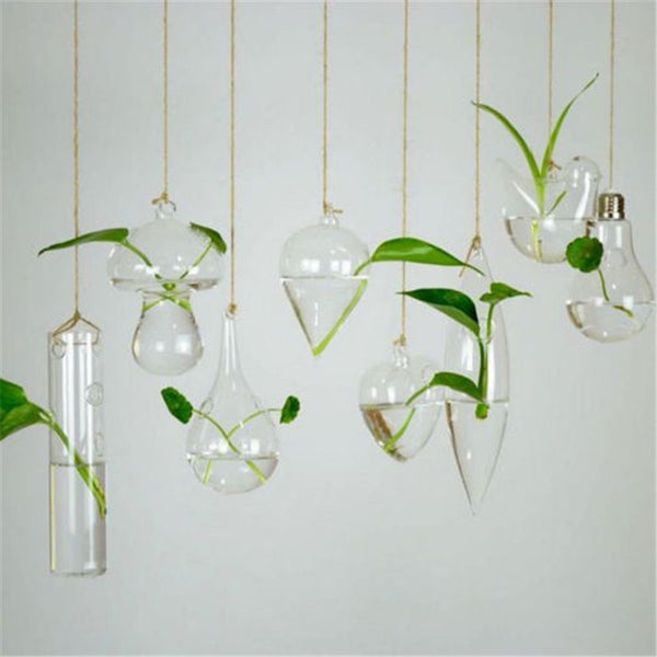HANGING GLASS VASE