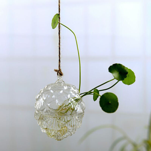 HANGING GLASS VASE