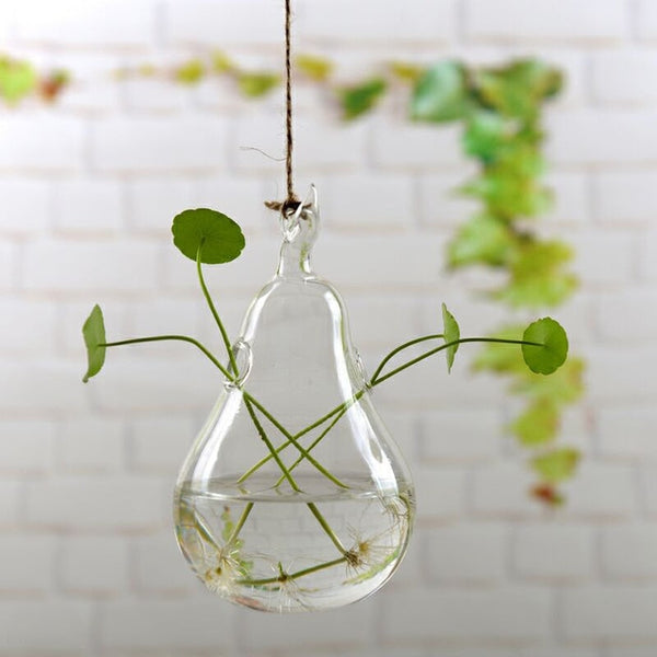 HANGING GLASS VASE