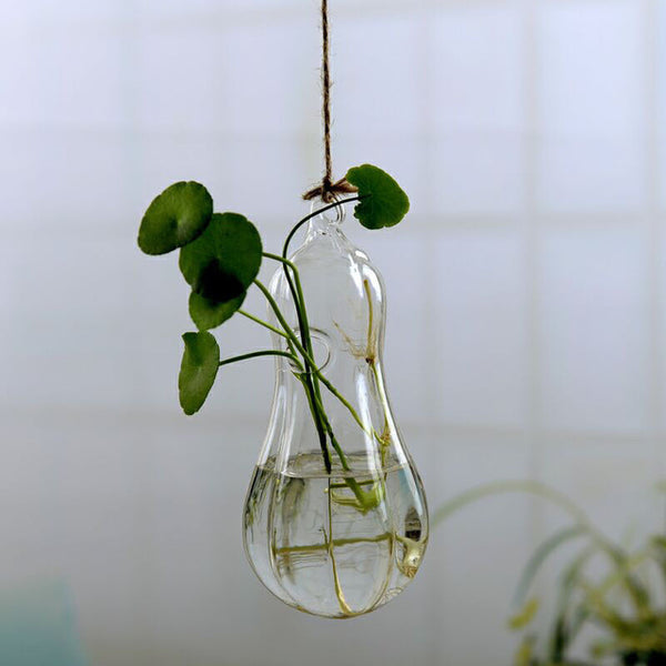 HANGING GLASS VASE
