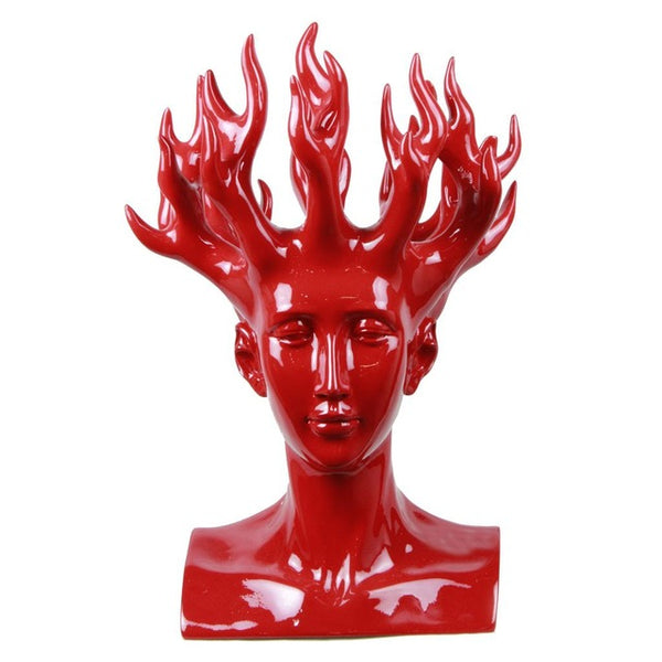 CREATIVE HUMAN HEAD VASE