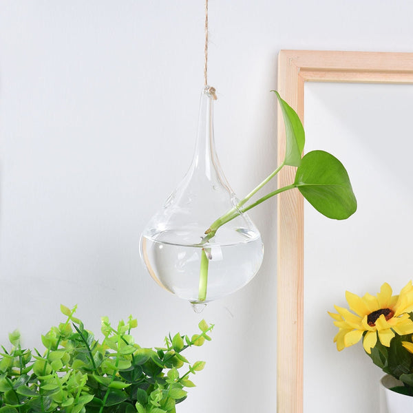 HANGING GLASS VASE