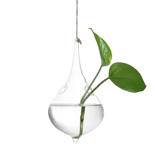 HANGING GLASS VASE