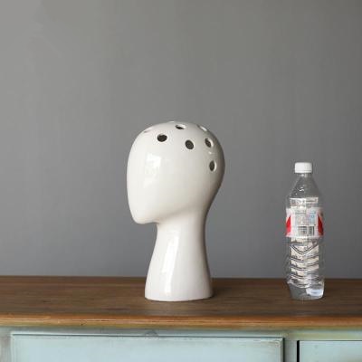 HUMAN HEAD VASE