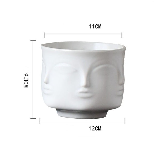NORDIC FACE VASE