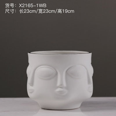 NORDIC FACE VASE