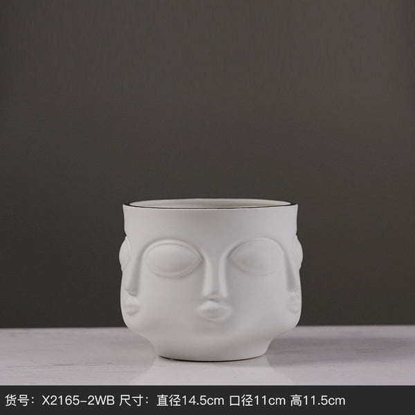 NORDIC FACE VASE